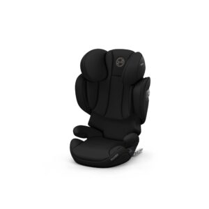 Cybex Solution S Comfort beltestol i Sepia Black, sett skrått forfra