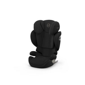 Cybex Solution S Style beltestol i Sepia Black, sett skrått forfra