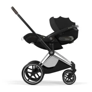 Cybex Priam Style 2026 i Chrome Brown med Cloud S i Sepia Black på understellet