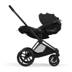 Cybex Priam 2026 i Matt Black med Cloud S i Sepia Black på understellet