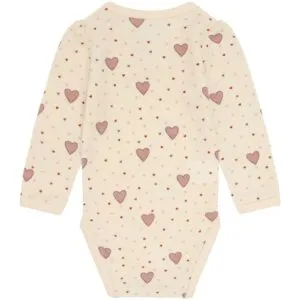 Alternative view of Hust & Claire Baloo Hearts Puff body ull/bambus – Off White