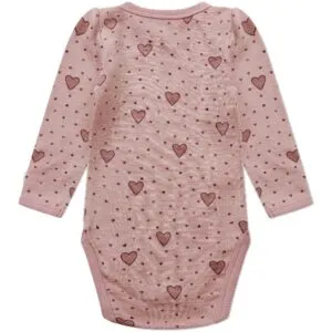 Alternative view of Hust & Claire Baloo Hearts Puff body ull/bambus – Dusty Rose