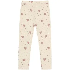 Alternative view of Hust & Claire Laki Hearts leggings ull/bambus – Off White