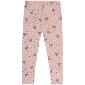 Alternative view of Hust & Claire Laki Hearts leggings ull/bambus – Dusty Rose