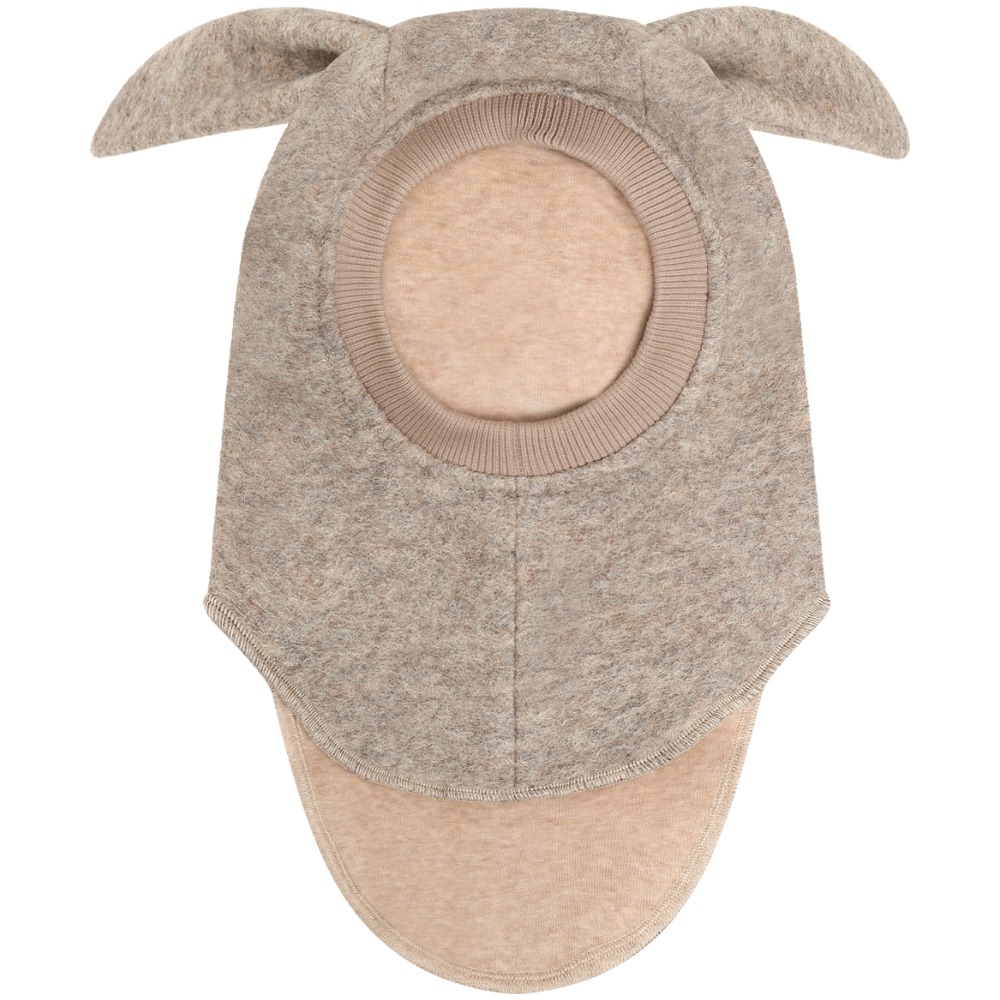 HUTTEliHUT Balaclava Ears Wool Rabbit - Camel Melange
