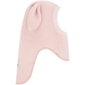 Alternative view of HUTTEliHUT Balaclava Ears Wool Rabbit - Rose Smoke