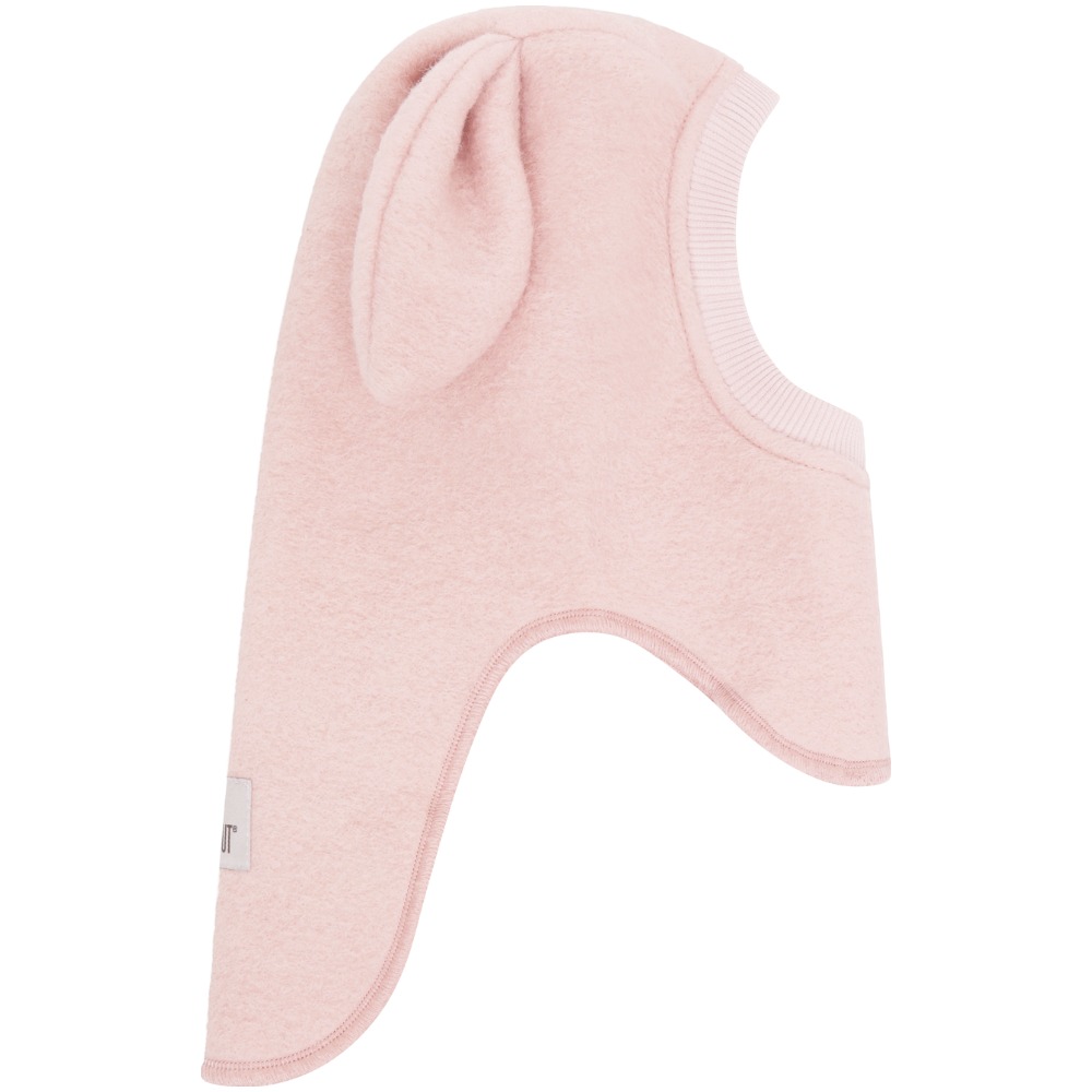 HUTTEliHUT Balaclava Ears Wool Rabbit - Rose Smoke