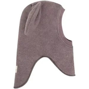 Alternative view of HUTTEliHUT Balaclava Ears Wool Rabbit - Moonscape