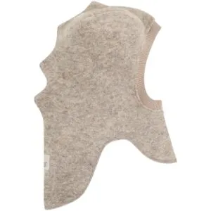 Alternative view of HUTTEliHUT Balaclava Triangles Wool - Camel Melange