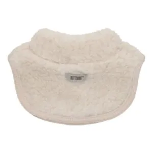 Alternative view of HUTTEliHUT Neck Warmer Wool Teddy - Cement