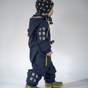 Kattnakken vinddress baby - marine