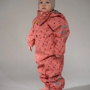 Kattnakken vinddress baby - stokkrose