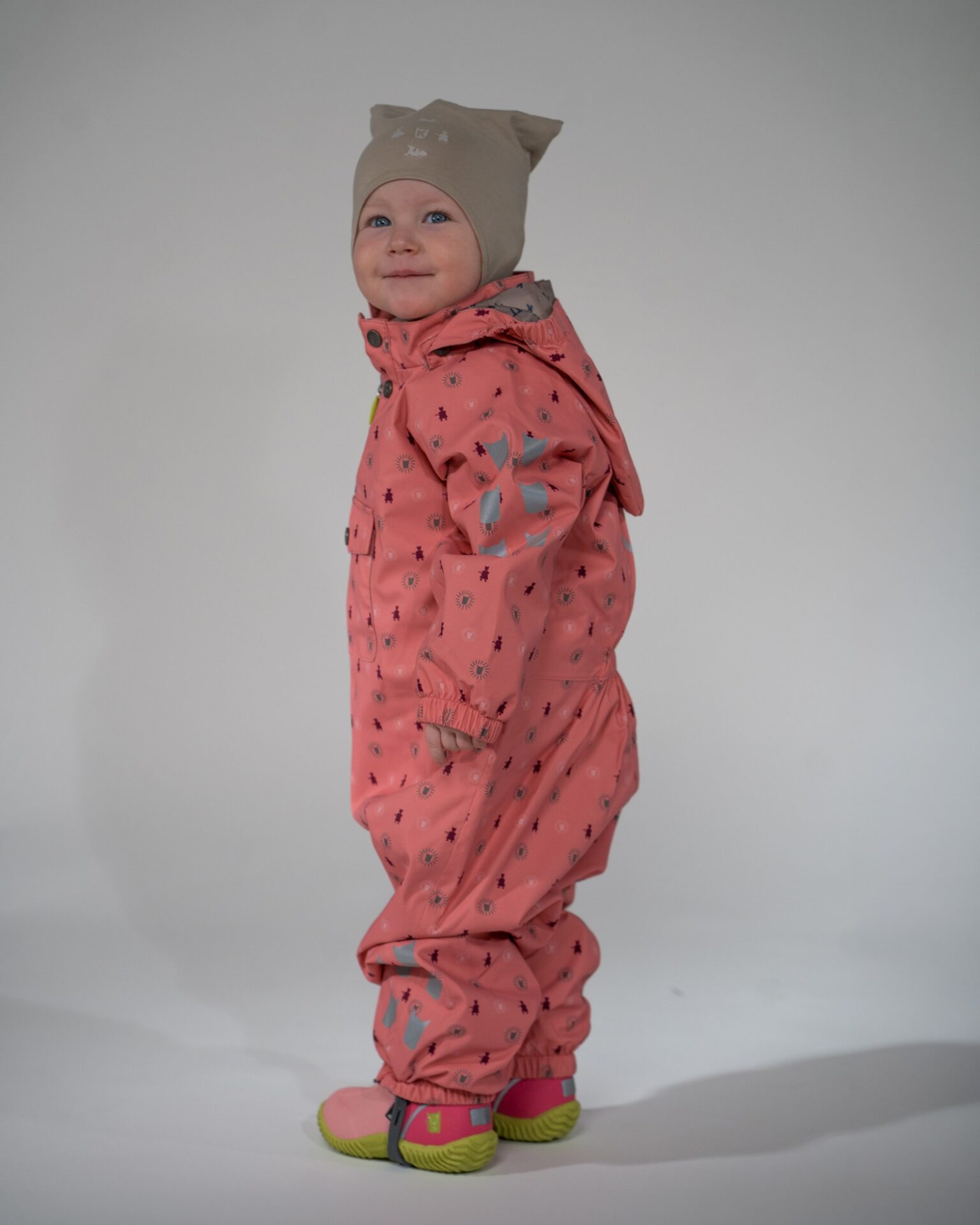Kattnakken vinddress baby - stokkrose
