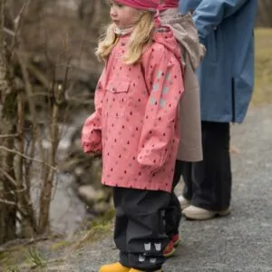 Kattnakken vindjakke - stokkrose