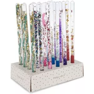 Konges Sløjd Magical Glitter Wand Display 24 Pcs - Multi