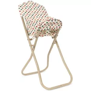 Konges Sløjd Doll High Chair - Coeur Coloré
