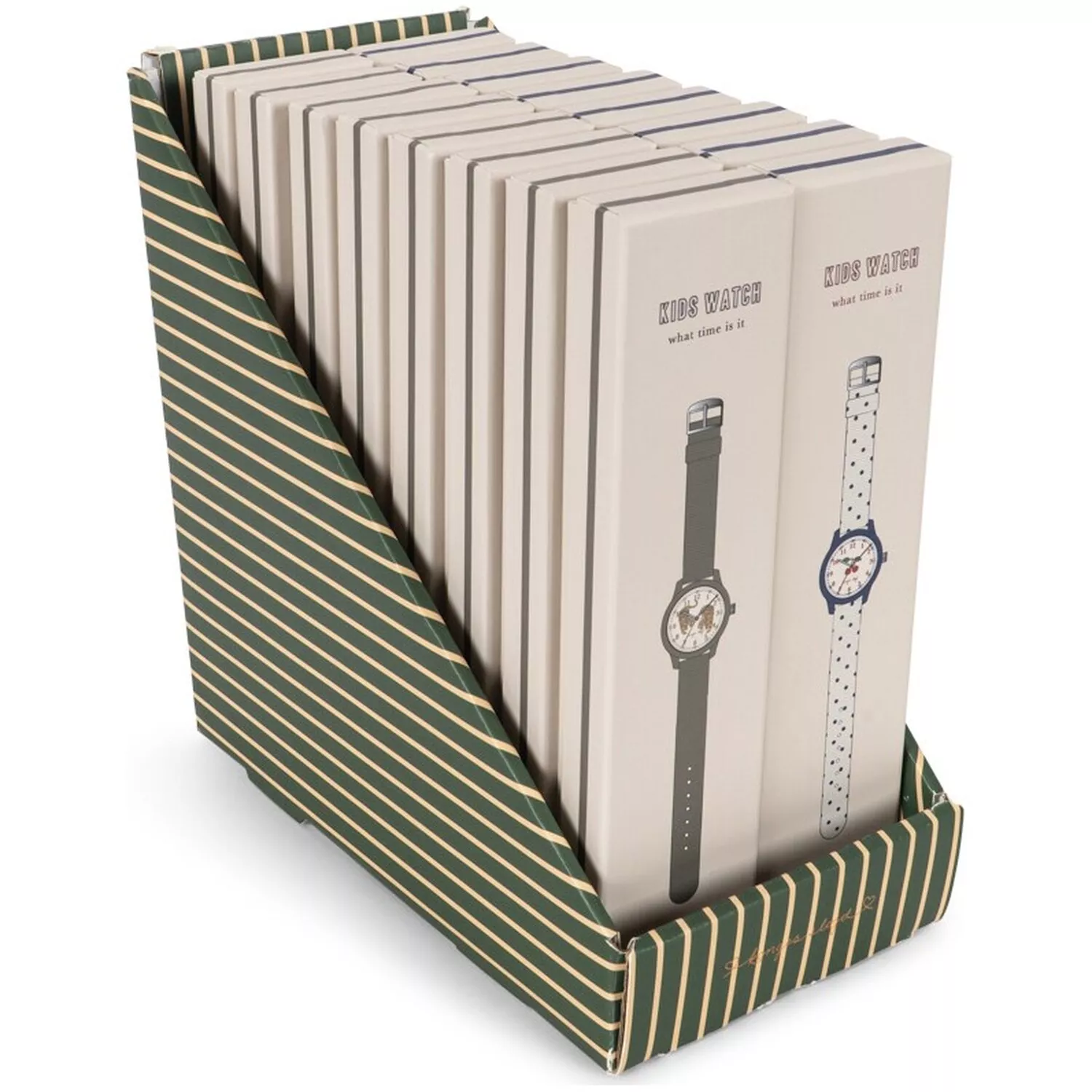 Konges Sløjd Kids Watch Display 16 Pcs - Multi