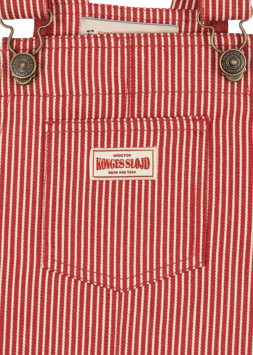 Konges Sløjd Luc Spencer Dress - Milk Rouge Stripe