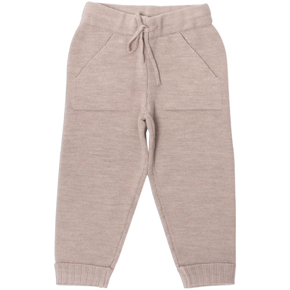 Lillelam bukse m/lommer - beige