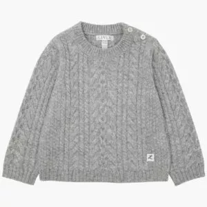 Livly Morgan Cashmere Crewneck - grey