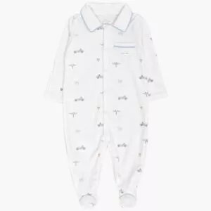Livly Cars Remi Footie - white