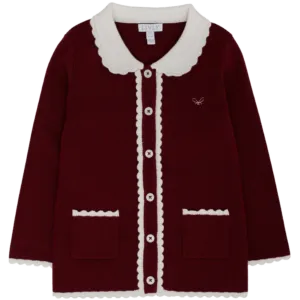 Livly Jules Cardigan - wine