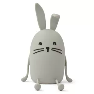Liewood Evex rabbit night light - dove blue