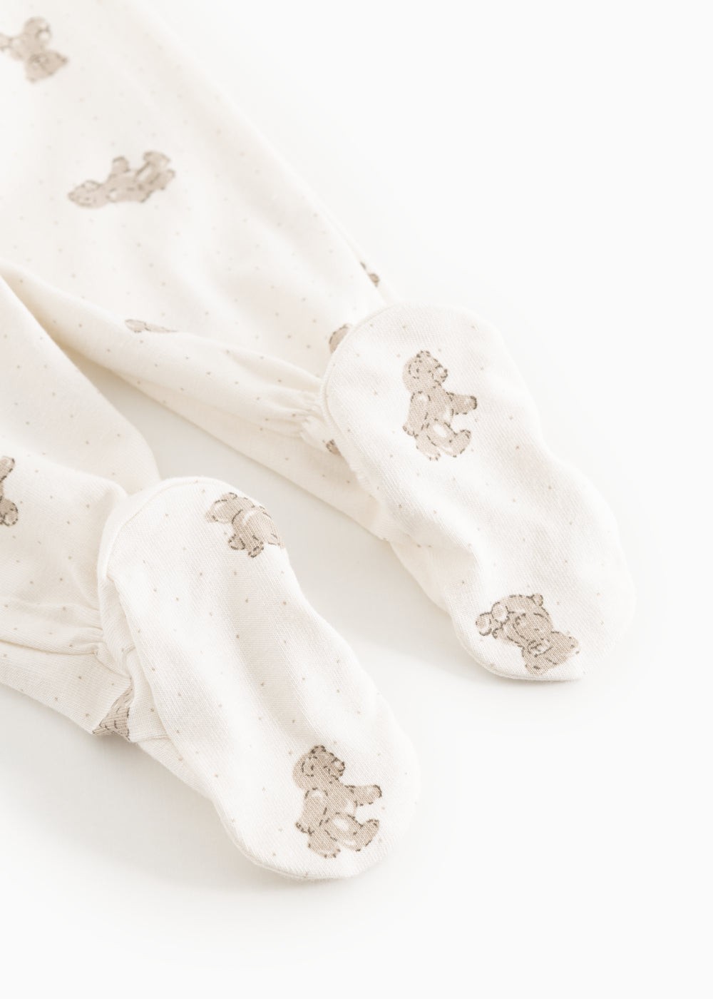 MarMar Pixa newborn pants modal smooth print - teddybears