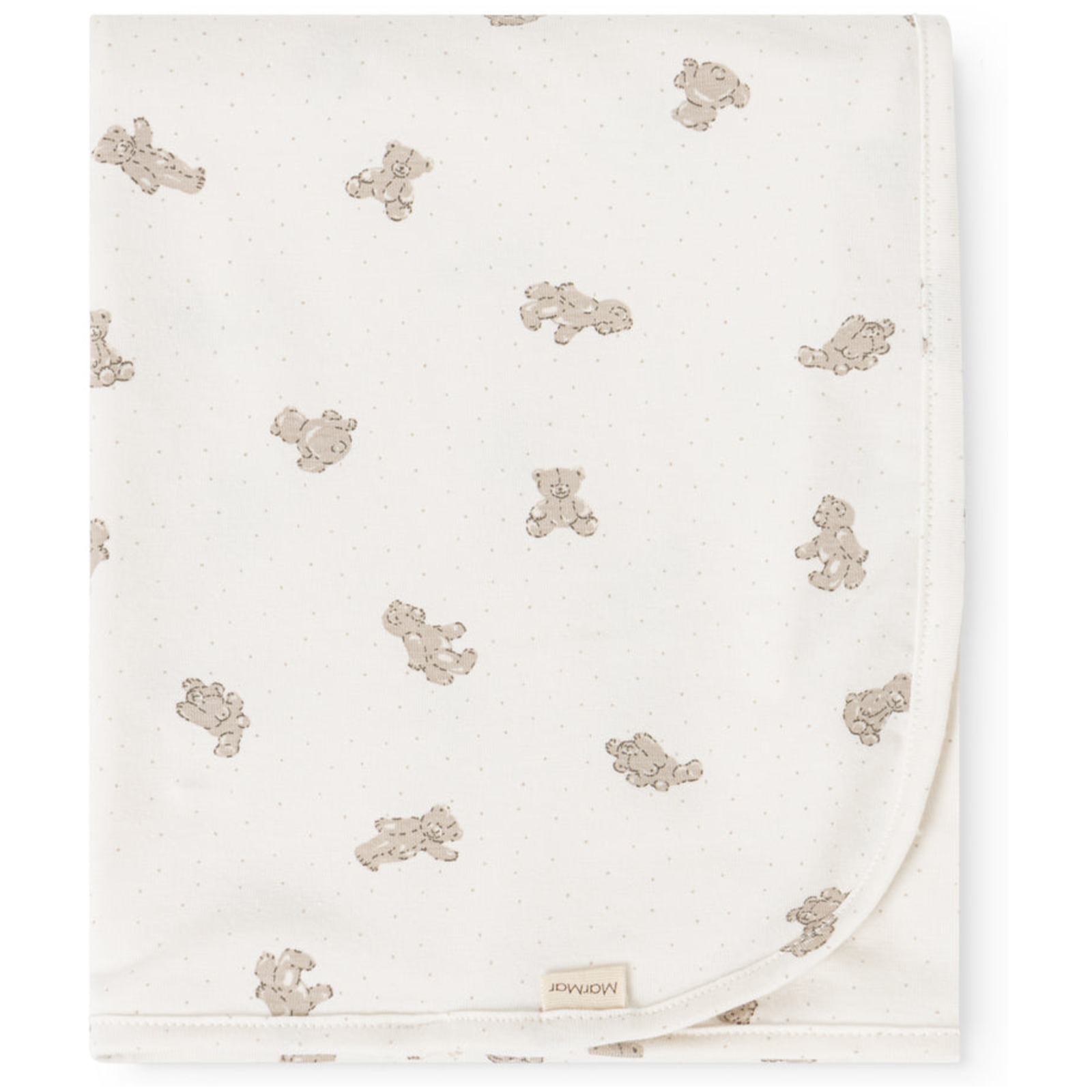 MarMar Alida babyblanket modal smooth print - teddybears