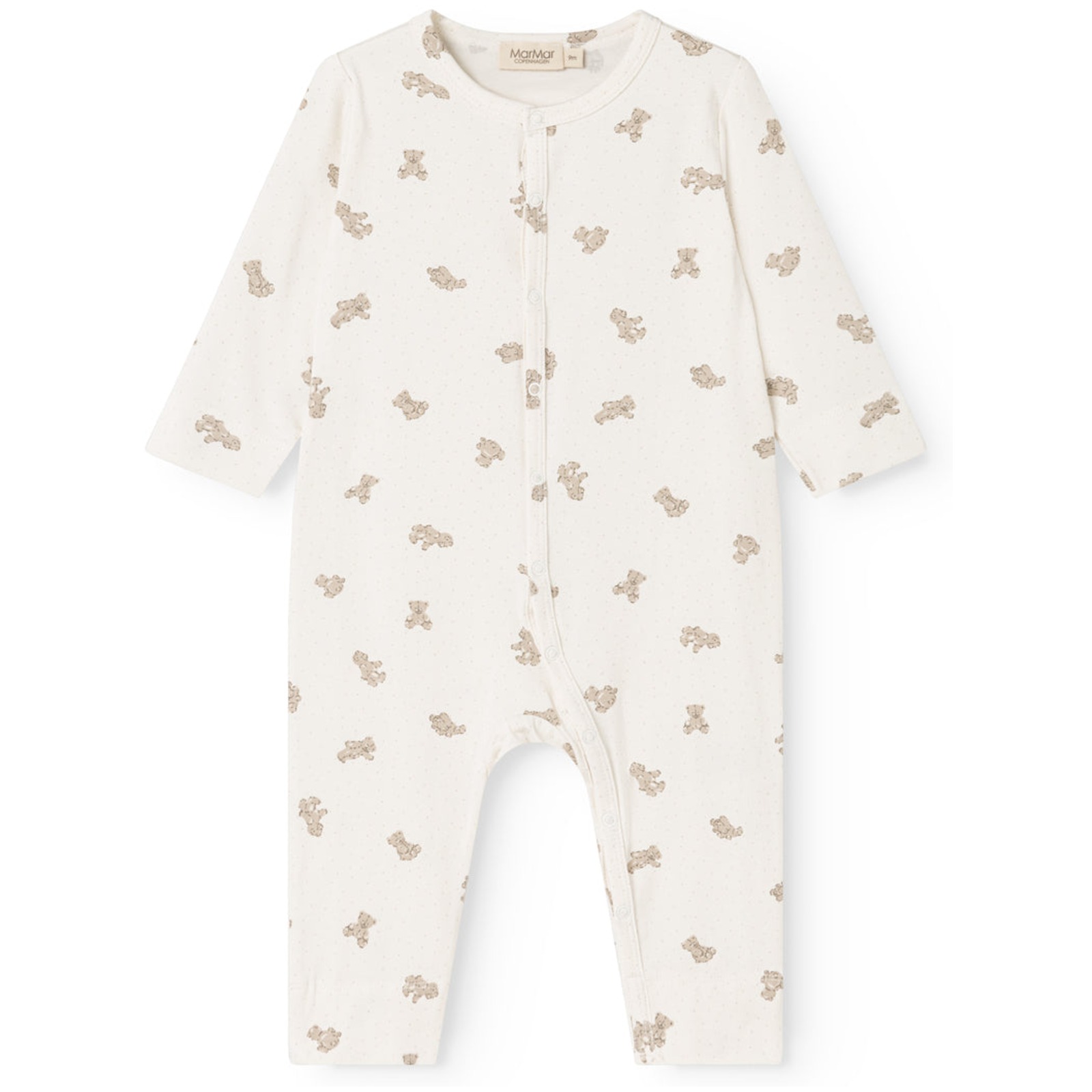 MarMar Ruka baby jumpsuit modal smooth print - teddybears