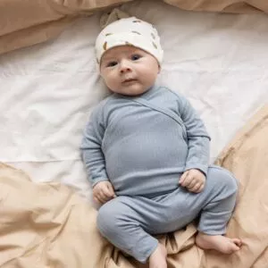 MarMar Belito newborn body micro modal - blue coast