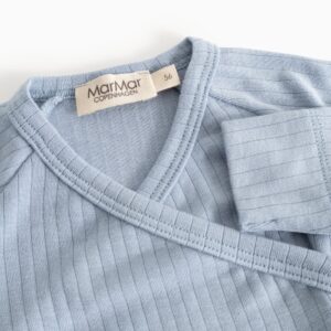 MarMar Rubello newborn jumpsuit micro modal - blue coast