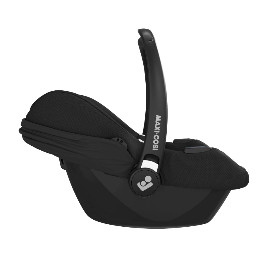 Maxi-Cosi CabrioFix i-Size i Essential Black, sett fra siden