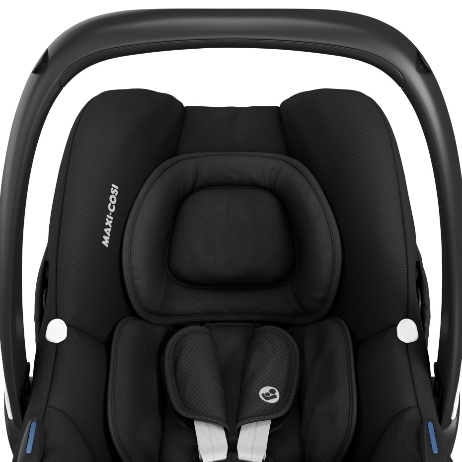 Maxi-Cosi CabrioFix i-Size i Essential Black, sidebeskyttelse