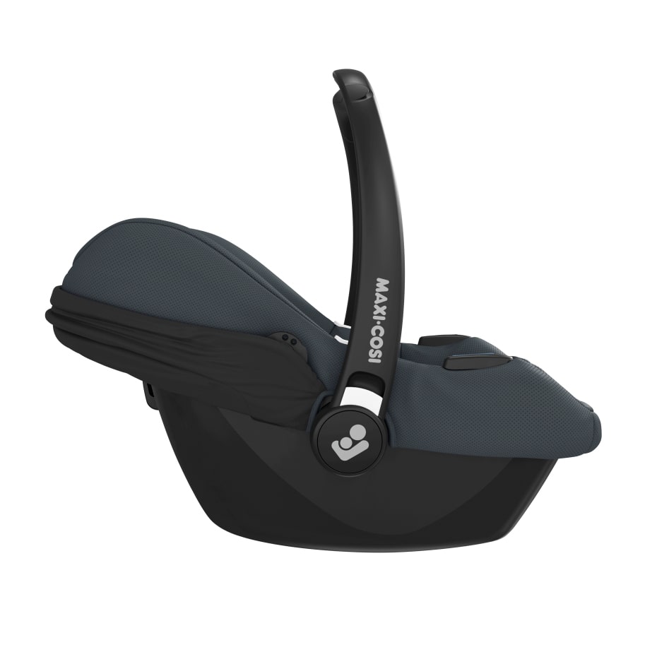Maxi-Cosi CabrioFix i-Size i Essential Graphite, sett fra siden