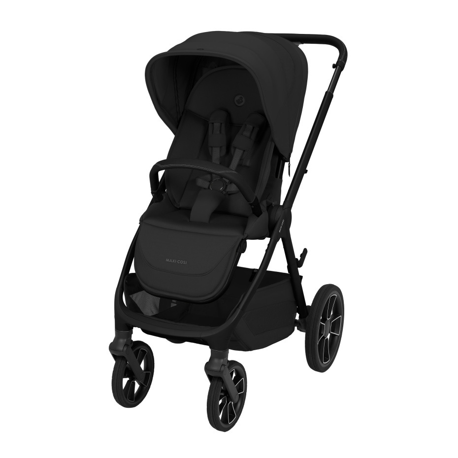 Sittedelen på Maxi-Cosi Oxford+ i Onyx Black, sett skrått forfra