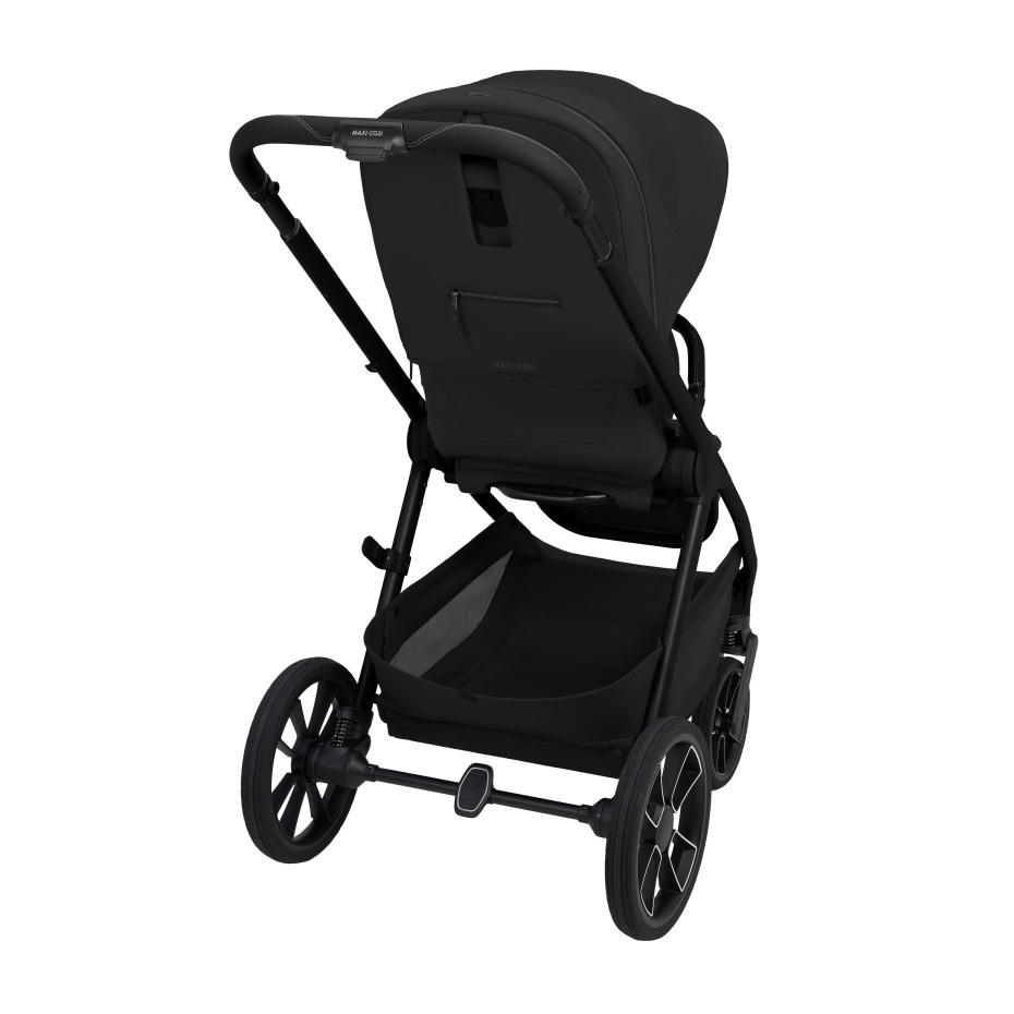 Maxi-Cosi Oxford+ i Onyx Black med sittedel, sett bakfra