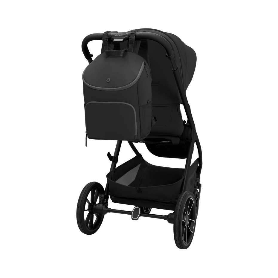 Stellsekken fra Oxford-tilbehørssettet i Onyx Black på styret