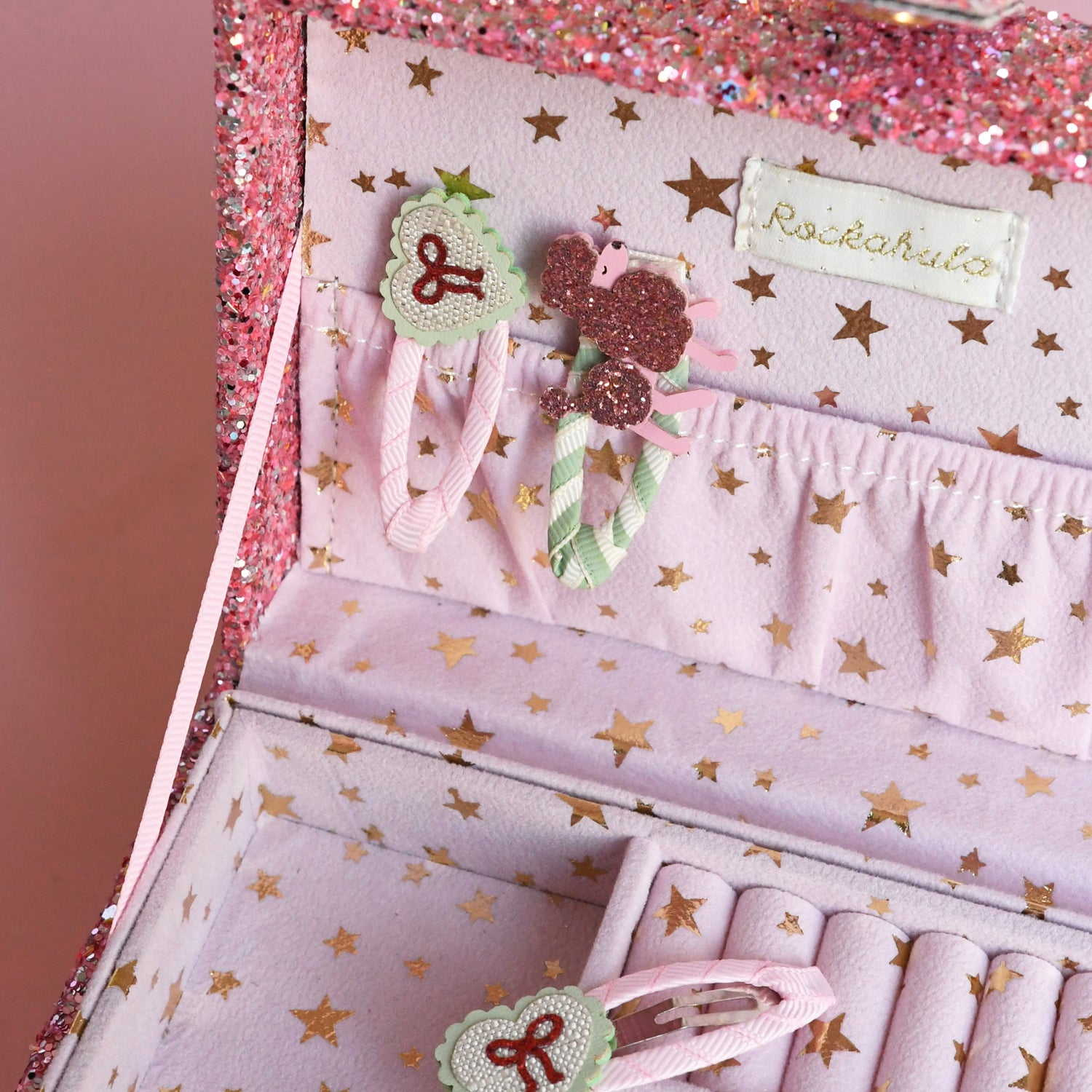 Rockahula Pretty in Pink Poodle Clips