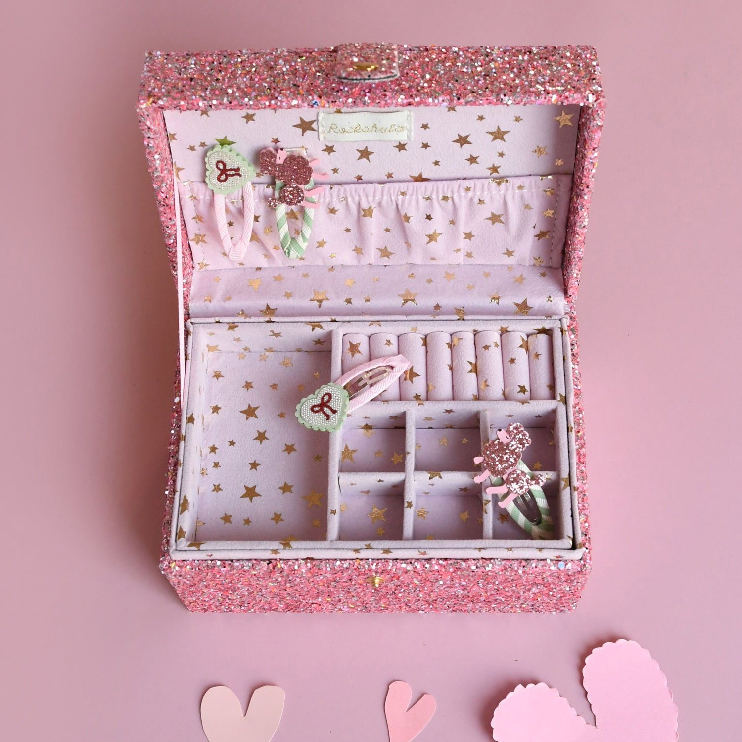 Rockahula Pretty in Pink Poodle Clips