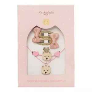 Rockahula Teddy Bear Hair & Jewellery Set