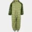 Kattnakken vinterregndress Slaps Superhelt - supergrønn