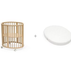 Stokke Sleepi V3 Mini Natural + madrass – pakke