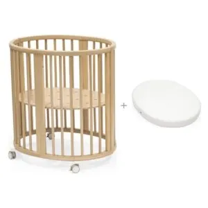 Stokke Sleepi V3 Mini Natural + madrass – pakke