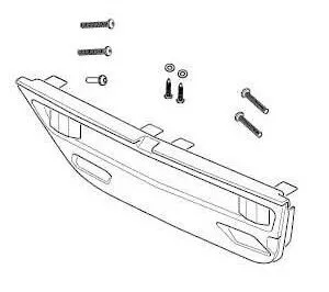 Plate footwell, double – Thule Chariot Sport 2 1500055271