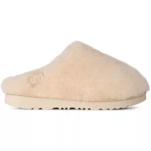 UGG Kids Classic Fluffed Slip-On - natural