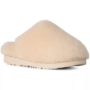 UGG Kids Classic Fluffed Slip-On - natural