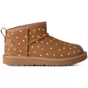 UGG Kids Classic Ultra Mini Shiny Dots - chestnut