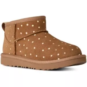 UGG Kids Classic Ultra Mini Shiny Dots - chestnut