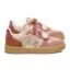 VEJA velcro sneakers V-10 leather - babe platine